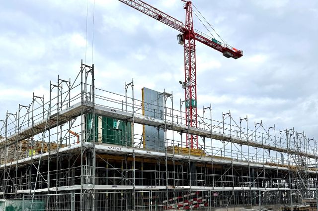 Baustelle neuer Standort in Liestal