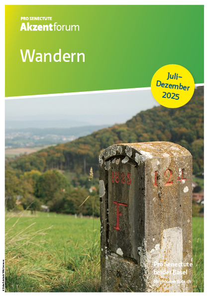 Titelblatt Wanderprogramm Juli bis Dezember 2025