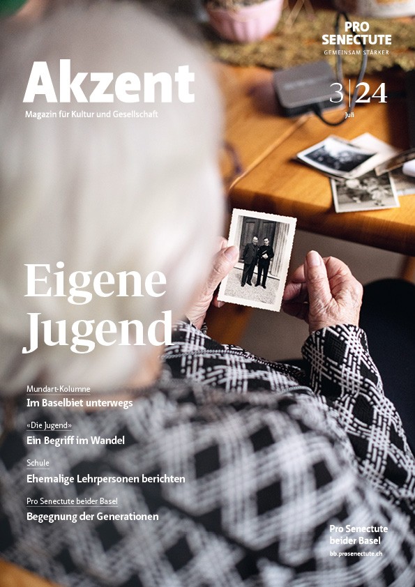 Titelblatt Akzent Magazin Nr. 3 2024 April «Eigene Jugend»