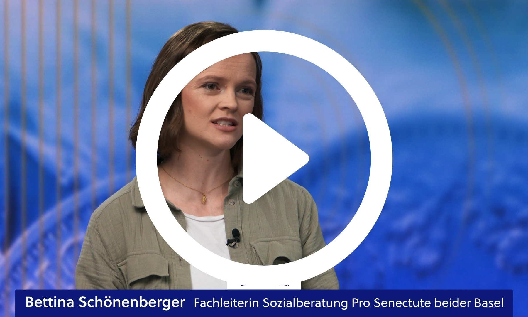 Bettina Schönenberger, Fachleiterin Beratung, beim Interview bei teleBasel Geld und Co.